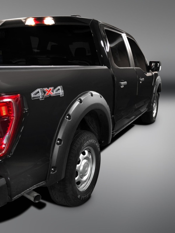Ford F-150 Fender Flares - Husky Liners - Pocket Style - Matte-Black - `21-`25